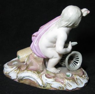 A Meissen German Porcelain figurine The Elements Water model C 98 4