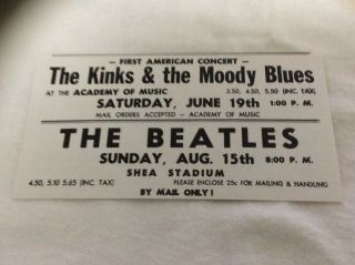 The Beatles & other bands Promotional letter from Sid Berntein Enterprises,  Inc. 4