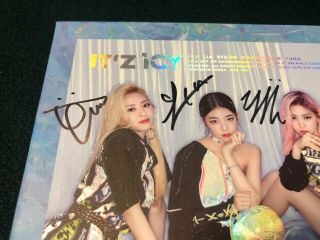 ITZY [IT ' z ICY] ALL MEMBER Autograph (Signed) PROMO ALBUM KPOP 04 2