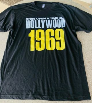 Quentin Tarantino Once Upon A Time In Hollywood 1969 Shirt Large Beverly