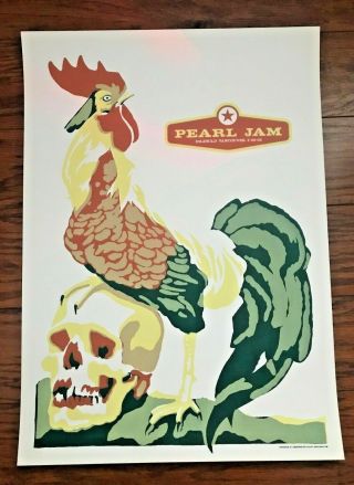 Pearl Jam 2003 Vancouver 5/30/03 Tour Poster Ames Bros