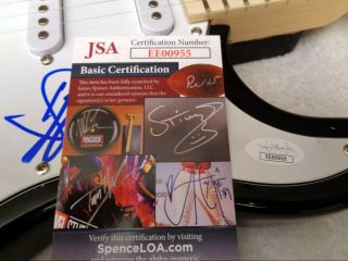 IGGY POP (THE STOOGES) Autographed Signed Guitar w/ JSA - 3