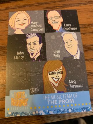 Lights Of Broadway Cards The Music Team Of The Prom The Prom Edition 2019