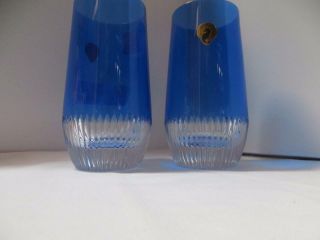 Waterford Mixology Argon Blue Set Of Two Highballs