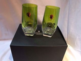 Waterford Mixology Neon Green Highball Glass Set Of Two