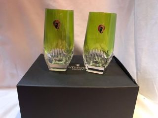Waterford Mixology Neon Green Highball Glass Set of Two 8