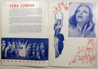 1941 IRVING BERLIN Play Program – Louisiana Purchase – Victor Moore,  Vera Zorina 5