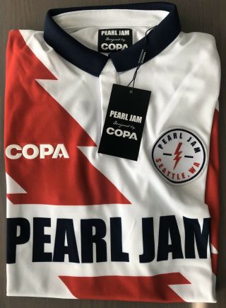 Pearl Jam USA Soccer Jersey - - Size Large - Rare 3