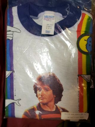 Vintage (1978) - Mork From Ork Childs Pajamas (size 12 - 14) - Sears & Roebuck