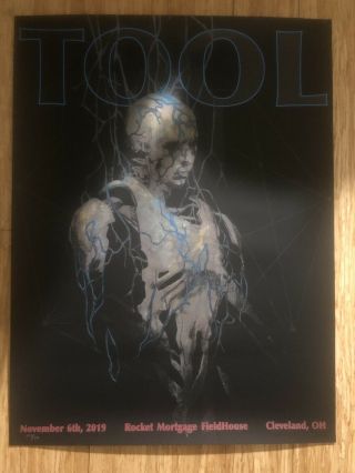 Tool Cleveland Show Concert Poster November 6th,  2019 509/700