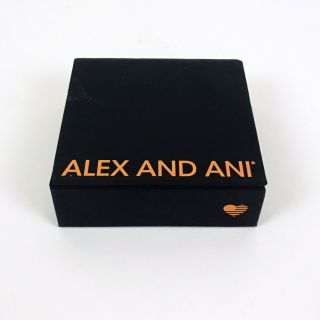 Miranda Lambert ALEX AND ANI Silver and Blue Swarovski Crystal Necklace NIB 4