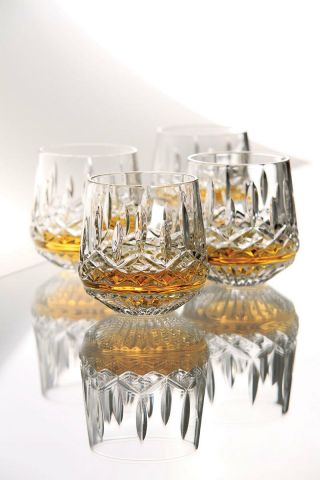 Waterford Crystal | Lismore DOF Glasses (Set of 4) 136673 ROLY POLY RARE 4