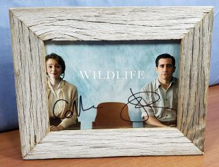 WILDLIFE Movie FYC 2018 Promo Framed Photo SIGNED Carey Mulligan JAKE GYLLENHAAL 2