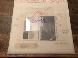 Alice In Chains - Man In The Box Artwork - Rare - Jerry Cantrell - Soundgarden