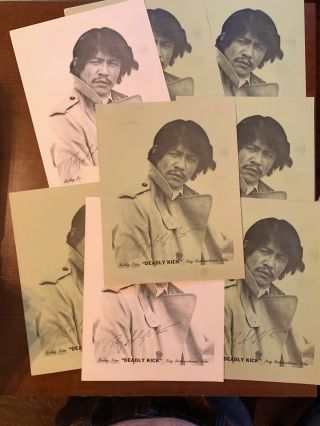 Vintage Pressbook Posters KUNG FU,  Jackie Chan,  Chuck Norris,  Bruce Lee,  Chiba 3