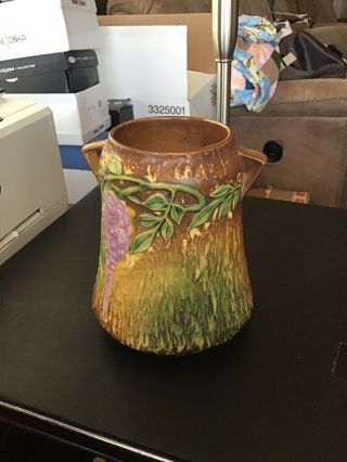 Roseville Pottery Wisteria Vase