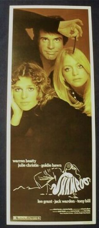 Shampoo 14x36 Rolled Movie Poster 1975 Warren Beatty Insert