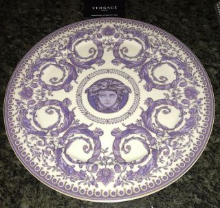 Versace Le Grand Divertissement Charger Service Plate 13 " Rosenthal Authentic