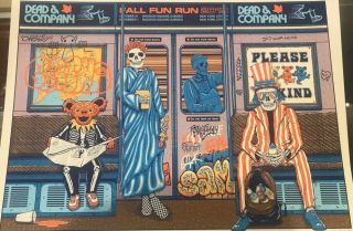 Dead And Company S/ Nyc Madison Square Garden Msg Poster Owen Murphy & Co