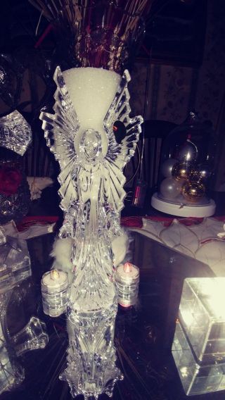 Waterford Crystal Angel Of Light Crystal Sculpture Nib/coa