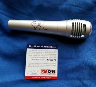 Billie Joe Armstrong Signed Microphone With Psa/dna Green Day The Longshot
