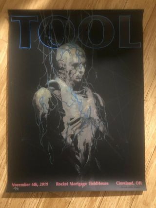 Tool Cleveland Show Concert Poster November 6th,  2019 613/700