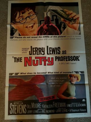 The Nutty Professor 1sh Movie Poster