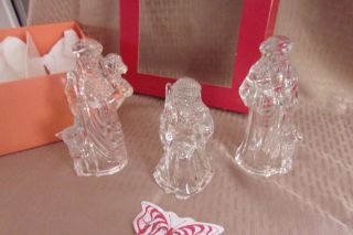 Waterford Marquis Made in Germany Crystal 3 Nativity Shepherds 3