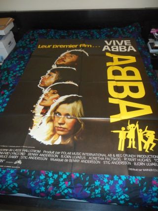 Abba: The Movie - Huge French Poster - 1978
