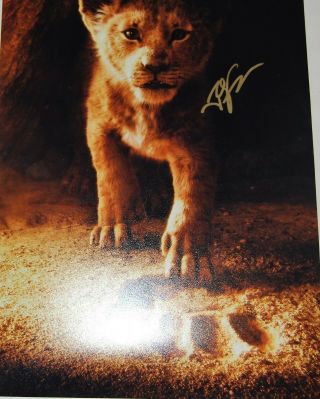 Jon Favreau Signed (the Lion King) Movie Director 12x18 Poster Proof W/coa 1