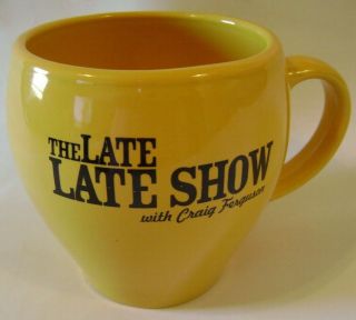 The Late Late Show With Craig Ferguson Coffee Mug Cbs Talk Television Tv