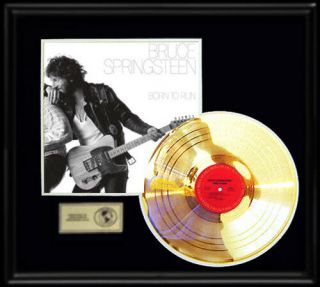 Bruce Springsteen Born To Run Rare Gold Record Platinum Disc Lp Album Non Riaa