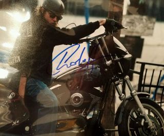 Charlie Hunnam Signed Autographed 11x14 Photo Sons of Anarchy Jax Teller W/COA 4