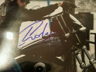 Charlie Hunnam Signed Autographed 11x14 Photo Sons of Anarchy Jax Teller W/COA 5