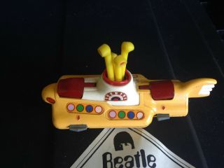Vintage The BEATLES Corgi Toys Yellow Submarine Die Cast w/Paper 4