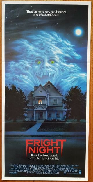 Fright Night Daybill Movie Poster Horror