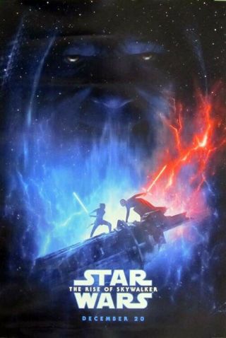Star Wars: The Rise Of Skywalker 27x40 D/s Movie Poster Last One