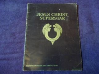 Jesus Christ Superstar - Souvenir Program & Libretto=1971 - Broadway Production