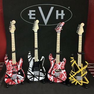 Complete Set Of All 4 Evh Mini Guitars From Eddie Van Halen,