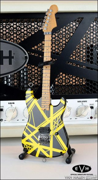 Complete Set of All 4 EVH Mini Guitars from Eddie Van Halen, 7