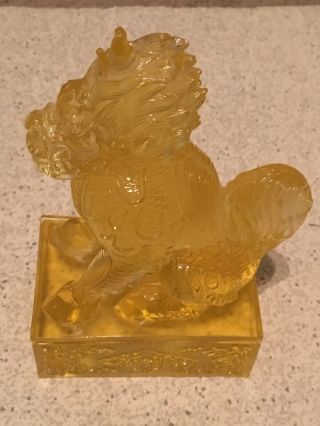 Tittot Crystal Sculpture Foo Dog Horse Hooves Tail Limited Edition Le 2005