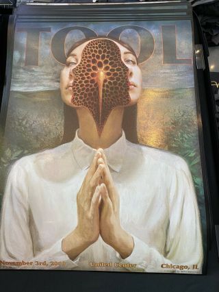 Tool Concert Poster - Chicago 11/3 Unsigned.