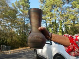 Nioak Swirl Vase Over 10 "