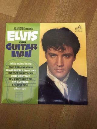 Elvis Presley Guitar Man Ftd Vinyl Lp Same Day Dispatch