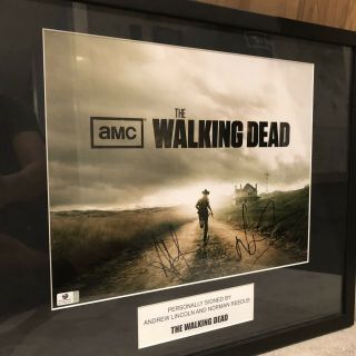 The Walking Dead Signed Picture - Norman Reedus & Andrew Lincoln 4