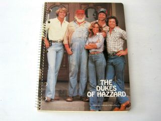 1981 The Dukes Of Hazzard Spiral Notebook - Fast
