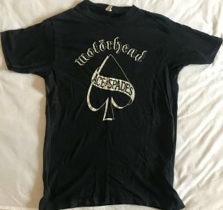 Motorhead Vintage T - Shirt - Ace Up Your Sleeve Tour 1980 -