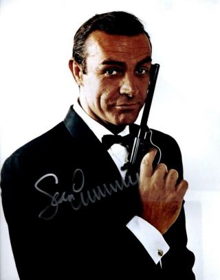Sean Connery Signed 11x14 Photo Autographed,