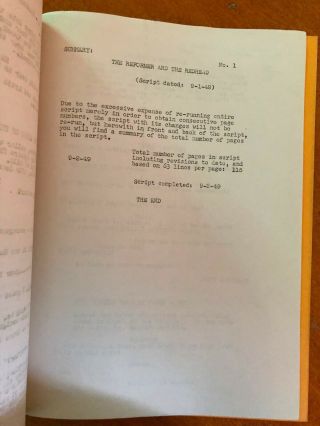 THE REFORMER AND THE REDHEAD 1949 SCRIPT June Allyson Dick Powell Robert Keith 4