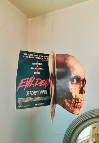 Evil Dead 2 - 1987 ' Dead By Dawn ' 11x13 ' Hanging Mobile - Sam Rami - Bruce Campbell 5